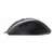 Logitech M500s corded mouse, black, side view