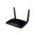 TP-Link TL-MR6400 4G LTE router widok pod kątem z antenami