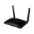 TP-Link TL-MR6400 4G LTE router, crni, pogled pod kutom