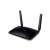 TP-Link TL-MR6400 4G LTE router, crni, pogled pod kutom