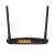 TP-Link TL-MR6400 4G LTE рутер, черен, задна гледка, показваща портовете и антените