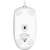 Logitech G102 Lightsync Wired Gaming Mouse, White, bottom view