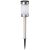 Stainless steel solar powered garden stake light