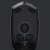 Logitech G203 Lightsync RGB Wired Gaming Mouse, Black, bottom view