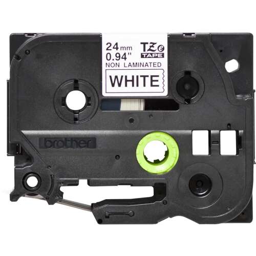 Taśma etykietowa Brother TZE-N251, szerokość 24 mm, czarny tekst na białym tle