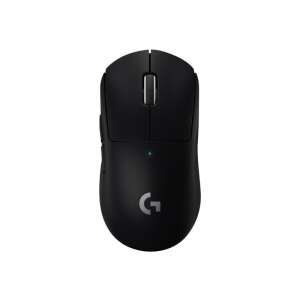 Logitech Pro X Superlight Bezprzewodowa Mysz do Gry, Czarny, widok z przodu - Logitech Mysz