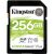 Kingston Canvas Select Plus 256GB SD kártya közelről