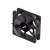 Ventilátor Akyga AW-8A-BK 80 mm čierny