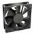 Ventilátor Akyga AW-8A-BK 80 mm čierny