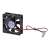 Ventilátor Akyga AW-8A-BK 80 mm čierny s konektorom Molex