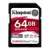 Kingston 64GB Canvas React Plus SDXC memóriakártya