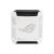 Router ASUS ROG Rapture GT6 Mesh WiFi 6, alb, vedere frontală, logo monocrom