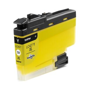Brother LC427XLY high yield yellow ink cartridge for Brother printers. - Brother