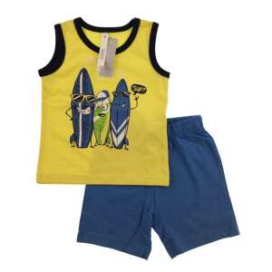IDEXE kisfiú szörfös sárga-kék ruhaszett - 86 32450408 Ruha együttesek, szettek gyerekeknek