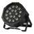 18 LED Mini RGB Par Light, DMX512, negru, perfect pentru petreceri, evenimente și uz casnic