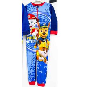 nickelodeon Mancs őrjárat mintás pizsama overál kék piros passzéval 2-3 év (98 cm) 75614729 Gyerek pizsamák, hálóingek - 2 - 3 év