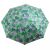 Top view of Strand kerti 150cm leaf-patterned beach umbrella