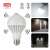 12W E27 LED Motion Sensor Light Bulb with 360° detection, 1-8m range, 30 second delay, perfect for hallways, garages, and more
