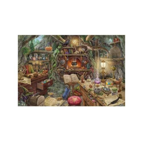 Ravensburger Exit Puzzle 759 Bucătăria vrăjitoarei 759 piese puzzle imagine completă