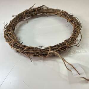 Gally wreath base 30 cm, natural vine wreath base for crafting, DIY wreath base - Art & Craft