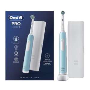 Oral-B PRO1 Karibik Blau X-Clean + Pads Elektrische Zahnbürste Blau 95332980 Mundpflege