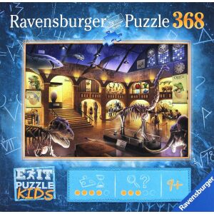 Ravensburger Exit Puzzle Muzej 368 dijelova, puzzle escape room za djecu - Puzzle