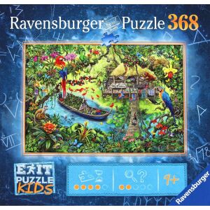 Ravensburger Exit Puzzle Kids - Dschungel Thema Puzzle, 368 Teile - Ravensburger Puzzle