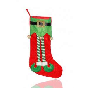 Șosetă de Moș Crăciun - Picior de spiriduș 75624820 - Decorațiuni de Crăciun