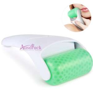 Grüner Gesichtsroller zur Reduzierung von Falten und Schwellungen, Ausdruck Marke - Gesichtsmassagegeräte