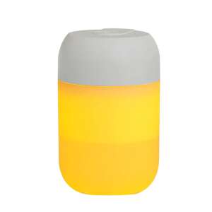 Dollcini Warmlicht-Luftbefeuchter, Aromatherapie-Diffusor für ätherische Öle, für Zuhause, Büro, Weihnachtsgeschenk 430202 weiß, 7.5 X 12CM - Luftbefeuchter