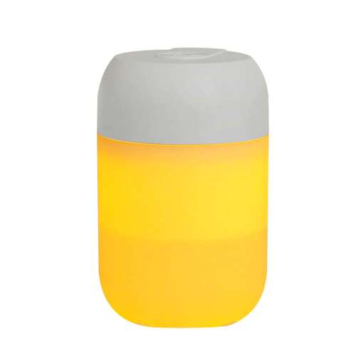 Umidificator cu lumină caldă Dollcini, difuzor de uleiuri esențiale pentru aromaterapie, pentru casă, birou, cadou de Crăciun 430202 alb, 7.5 X 12CM