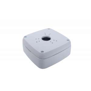 Alumínium kültéri szerelődoboz 130x130x52mm, IP66 védelem - Biztonságtechnikai kiegészítő