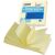 DONAU Sticky note pad "Z", 76x76 mm, 100 sheets, DONAU, yellow 32451256