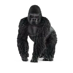Schleich Male Gorilla Figure, realistic animal toy - Figure