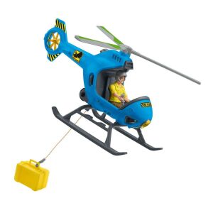 Schleich Dinosaurs blue helicopter toy with pilot figure - Figure