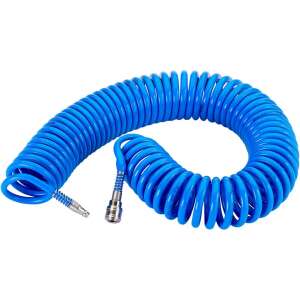 YATO Pneumatikus tömlő (spirál) gyorscsatlakozóval 8,0 mm x 12 mm x 15 m 1,2 MPa