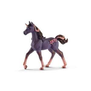 Schleich Bayala Shooting Star Unicorn Foal, purple and gold unicorn figurine - Figure
