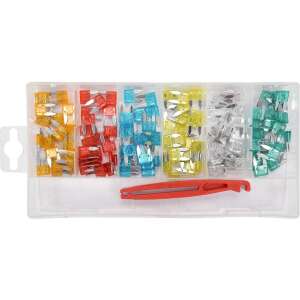 YATO 121 piece mini fuse kit with fuse puller - Blade Fuse