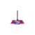 Vileda Style metla s ljubičastim drškom i ljubičastim čekinjama