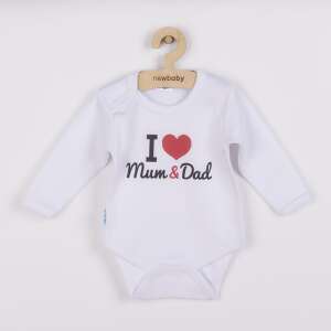 Body nyomott mintával New Baby I Love Mum and Dad 75650676 