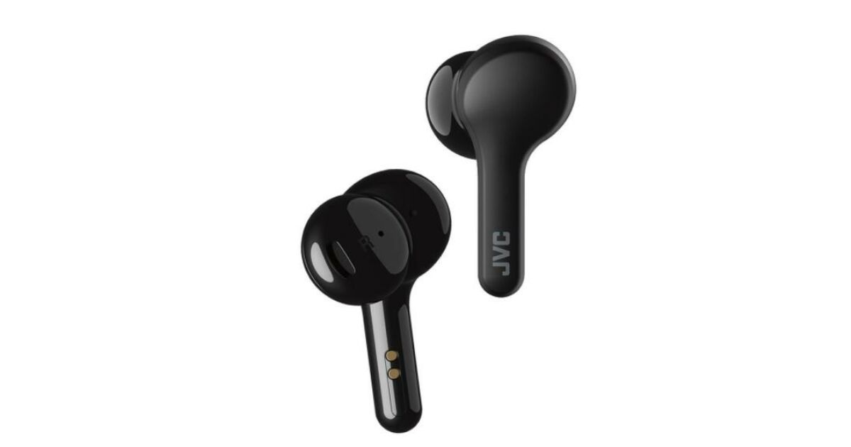 JVC HA-A8T-B-U Wireless Bluetooth Earbuds, Black