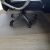 GuardMat clear chair mat protecting wood floor from office chair