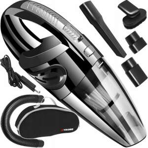 XTROBB cordless car vacuum cleaner, black, with all accessories and carrying case - Electronic