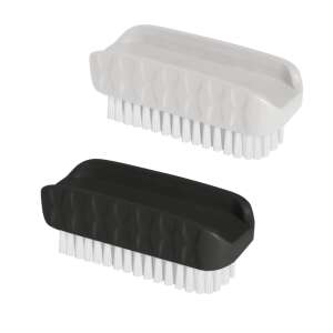 York nail brush, grey and black, 8x4x3cm - YORK