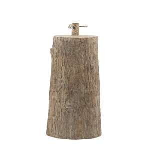 Karácsonyfa törzs, talp 55x30 cm, bézs 75659661 - Karácsonyfa talp