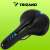 Trizand bike saddle with blue accents, top view