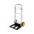 VOREL folding hand truck, 90 kg capacity, lightweight aluminum frame