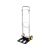 VOREL folding hand truck, lightweight and portable, 90 kg capacity