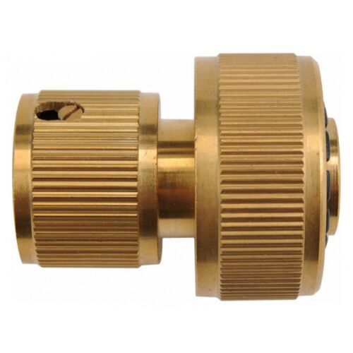 FLO 3/4 Zoll Messing Schnellkupplung mit Stopp