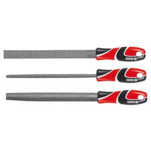 YATO Zestaw pilników 3-częściowy 250mm, gruboziarnisty - Ráspoly